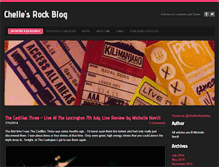 Tablet Screenshot of chellesrockblog.com